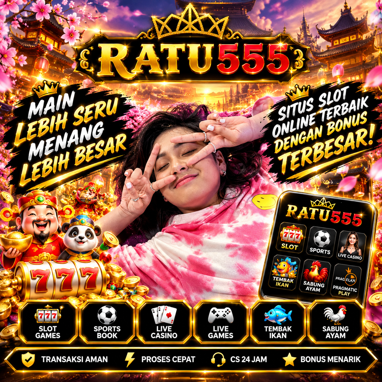 Banner RATU555 Trusted Brand